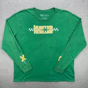 Hunter × Hunter T Shirt Mens 2XL XXL Green Gon Freecss Long Sleeve Box Lunch